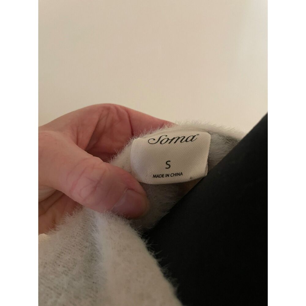 Soma Cozy Fuzzy Open-Front Cardigan